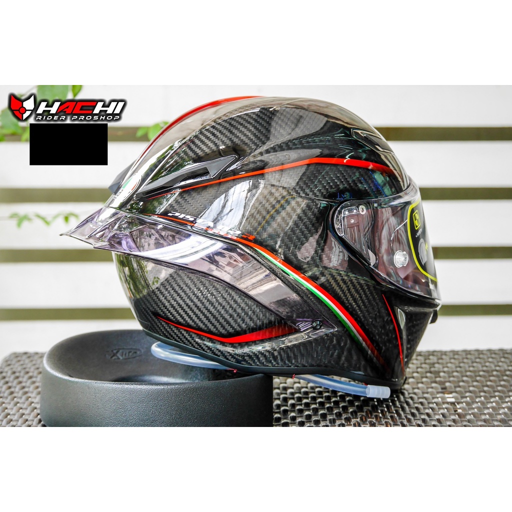 agv pista gp r gran premio italia | RR | Carbonio Forgiato allowing for a panoramic view of 190 and a vertical field of vision of 85 AGV : PISTA GP R