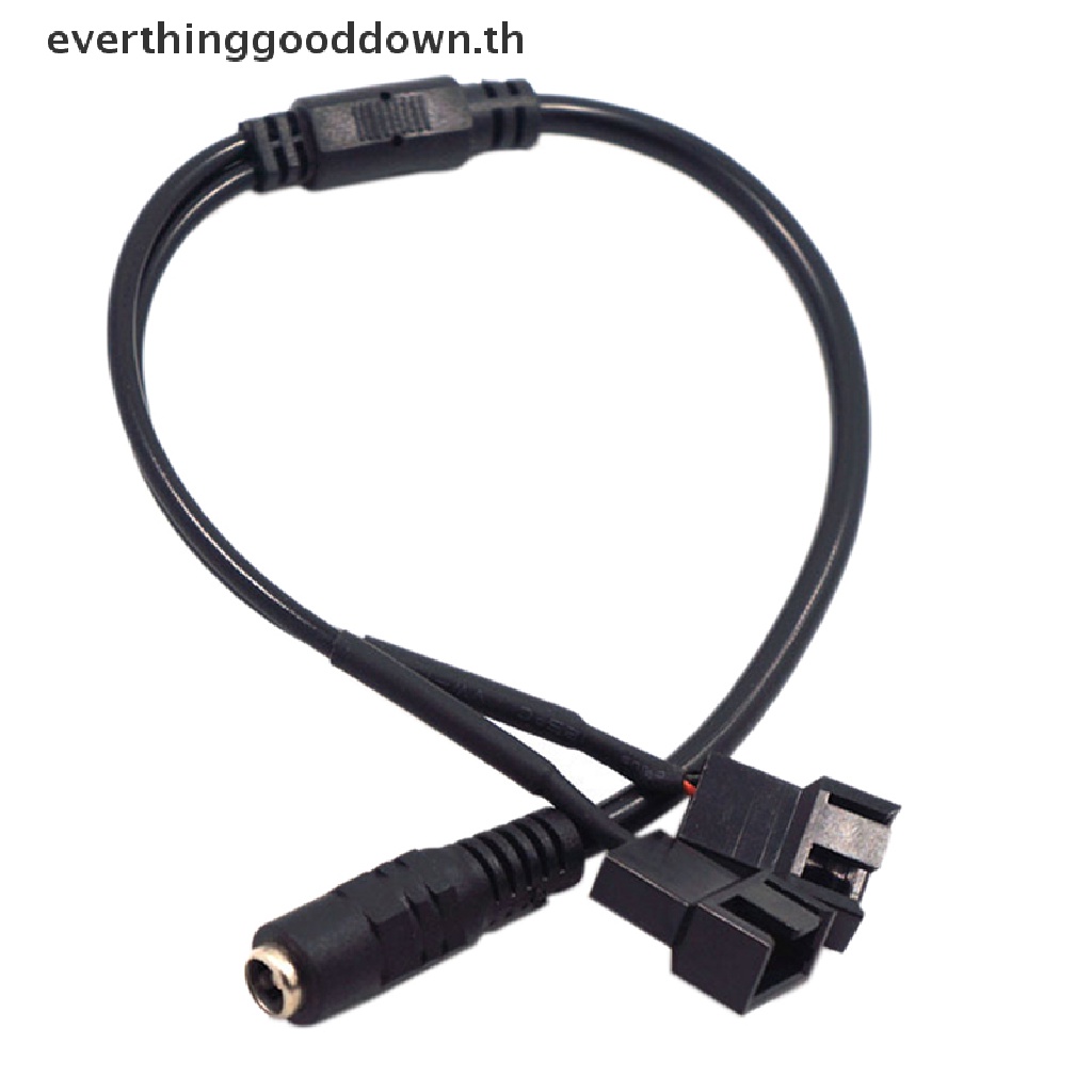 ever-dc-5521-เป็น-4pin-pwm-4-pin-2-ทาง-คอมพิวเตอร์-pc-เราเตอร์พัดลม-สายเคเบิลอะแดปเตอร์-12v