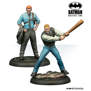 🔥มีของพร้อมส่ง🔥Knight Models Batman Miniature Game Lieutenant Gordon &amp; Flass Year One KM-35DC294 Scale 1/48 ต้องปร