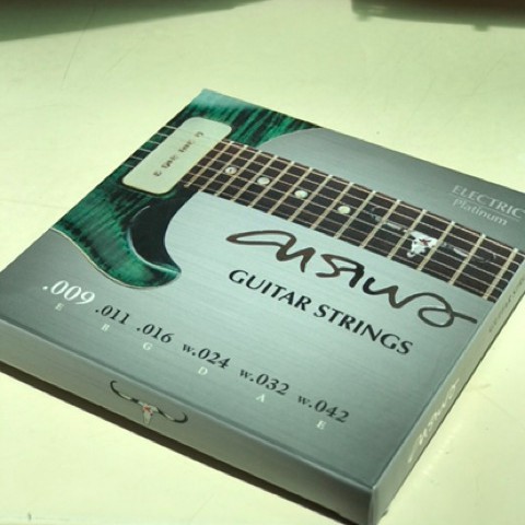 สายกีต้าร์ไฟฟ้า-009-ยี่ห้อคาราบาว-ของแท้-พร้อมส่ง-electric-guitar-strings