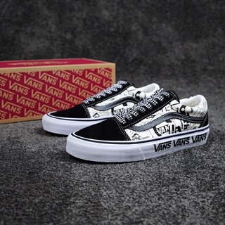 Vans Old Skool รองเท้าผ้าใบลําลอง แฟชั่นสําหรับผู้ชาย และผู้หญิง -1630