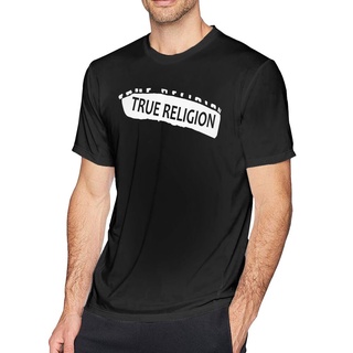 เสื้อยืดผ้าฝ้ายพิมพ์ลายคลาสสิก ใหม่ เสื้อเชิ้ตคอกลม ผ้าฝ้ายแท้ ลายแม่แบบศาสนา True Religion KJmkjd98OFfcfp23