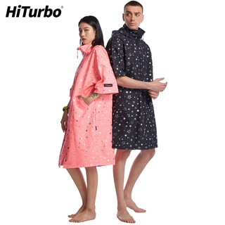 ภาพหน้าปกสินค้าHiturbo ผ้าขนหนูไมโครไฟเบอร์ เสื้อคลุมชายหาด เสื้อคลุมเวทมนตร์ ดูดซับน้ํา แห้งเร็ว สําหรับว่ายน้ํา ดําน้ํา ซึ่งคุณอาจชอบสินค้านี้