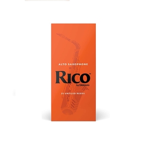 Reed : Rico Alto Saxophone ลิ้นแซกโซโฟน (25 Pieces) by Churairat Music สำเนา