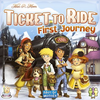 Ticket to Ride: First Journey (Europe) [BoardGame]