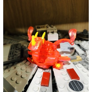 Bakugan Translucent Pink Bakuneon Ultra Dragonoid Sega