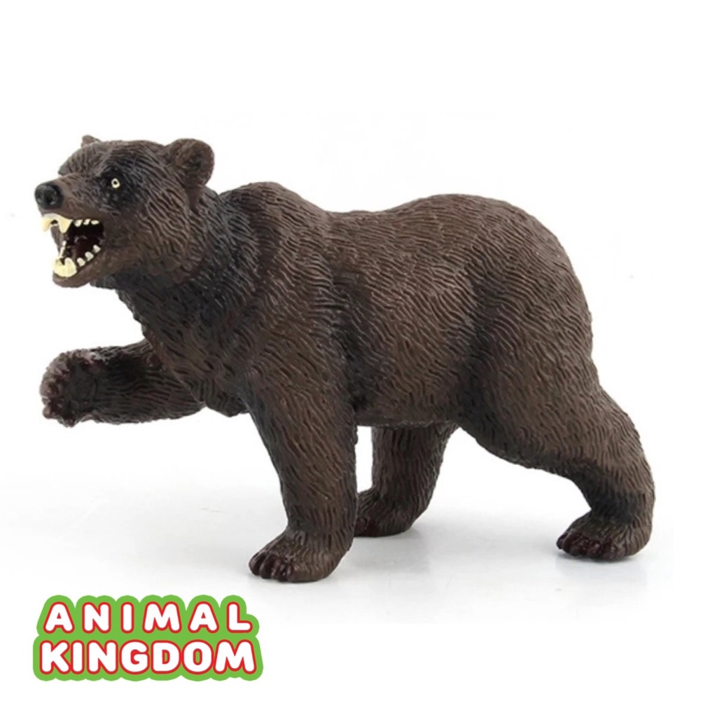 animal-kingdom-โมเดลสัตว์-หมีสีน้ำตาล-ขนาด-15-00-cm-จากหาดใหญ่