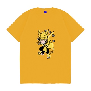 เสื้อยืดโอเวอร์ไซส์เสื้อยืด ลายการ์ตูนนารูโตะ CHIBI NARUTOS-3XL