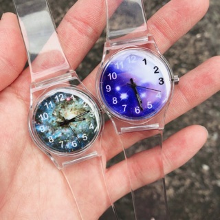 ภาพหน้าปกสินค้านาฬิกาเกาหลี สายใส สีสดใส น่ารัก ซึ่งคุณอาจชอบราคาและรีวิวของสินค้านี้