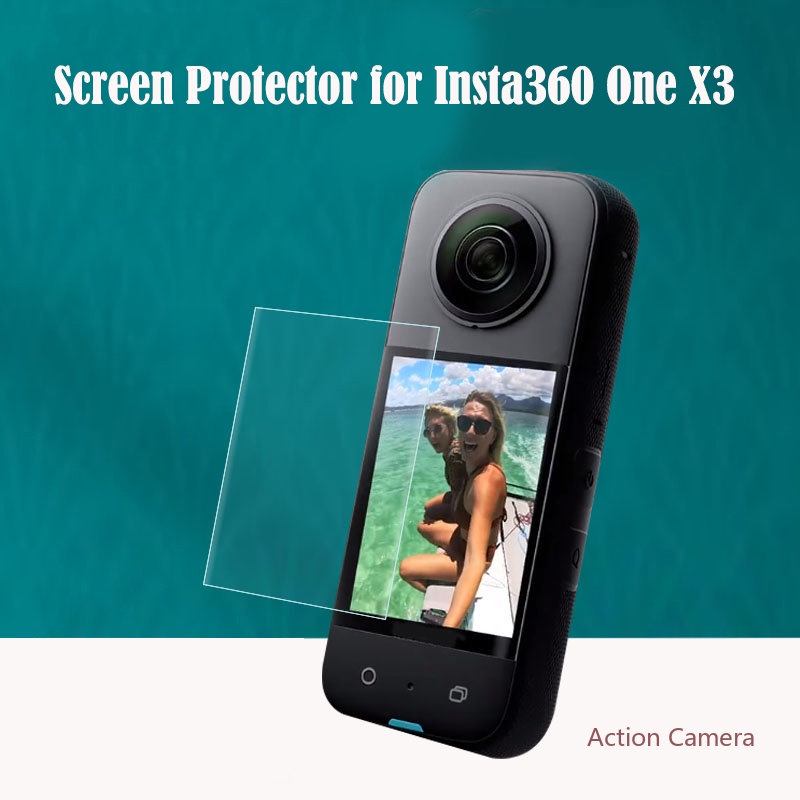 ภาพหน้าปกสินค้าInsta360 X3 Screen Protector ฟิล์มป้องกันหน้าจอ Insta360 X3 ฟิล์มป้องกันหน้าจอ One X3 อุปกรณ์เสริมกล้องพาโนรามา จากร้าน kj007.th บน Shopee