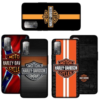 เคสโทรศัพท์มือถือ ซิลิโคน ลาย Harley Davidson Bo233 สําหรับ Realme 2 A5 3 5 6 6I 7 7I Pro Realme6I