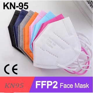 ภาพหน้าปกสินค้า5 Ply KN99//N95 Protective Face Mask PM2.5 Disposable Mask RTS ที่เกี่ยวข้อง