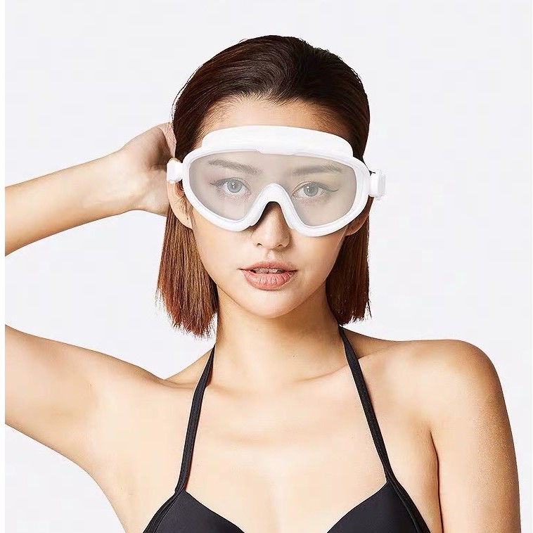 ภาพหน้าปกสินค้าแว่นตาว่ายน้ำ ผู้ใหญ่ Goggles SY-8031F