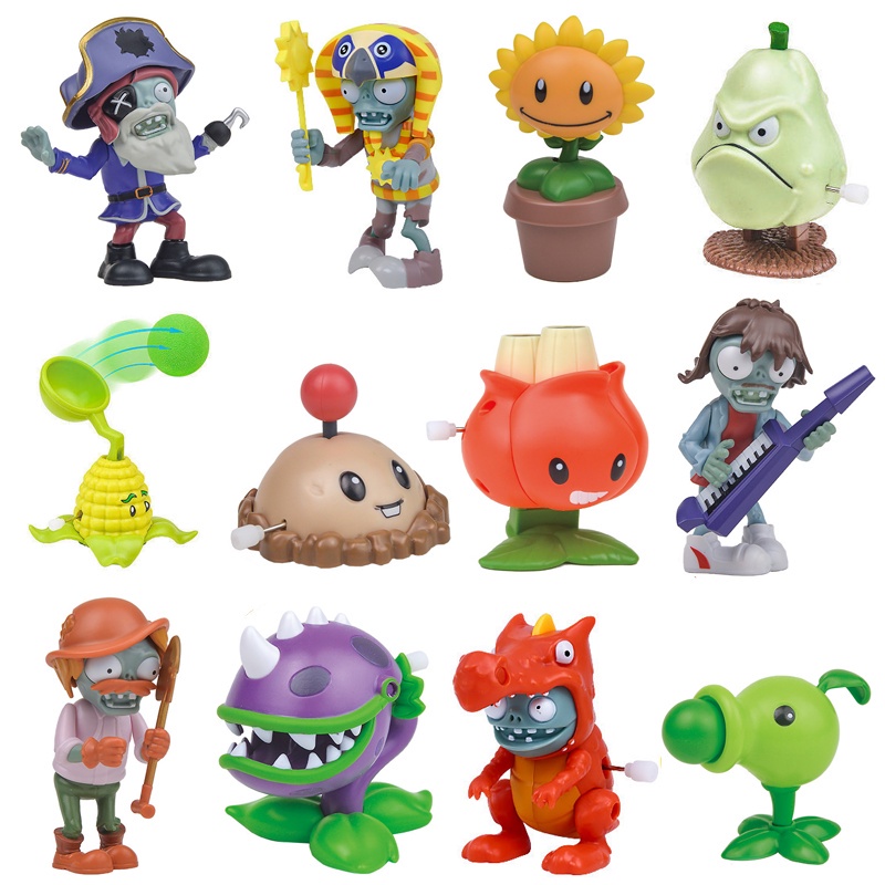 New Plants vs Zombies Toys Figures Peashooter Party Favors Game Sets