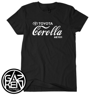 เสื้อยืดผ้าฝ้าย ลาย Toyota Corolla Ae101 สําหรับผู้ใหญ่ 30s