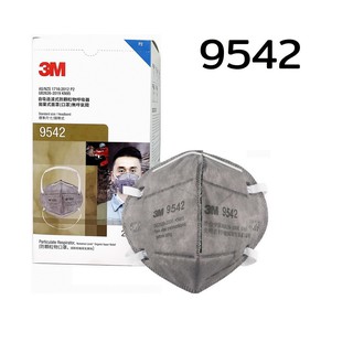 3M 9542 หน้ากากป้องกันฝุ่นละอองและไอระเหย (แทน รุ่น 9044A) x25ชิ้น