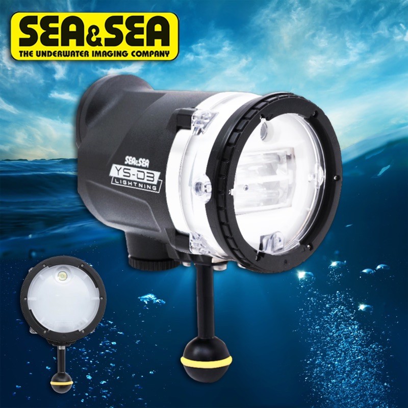 ไฟแฟลชใต้น้ำ Sea&Sea Strobe YSD3 Guide Number 33 Shopee Thailand