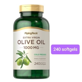 ภาพหน้าปกสินค้าOlive Oil 1000mg 100% Cold Pressed 120,240 softgels น้ำมันมะกอก สกัดเย็น ที่เกี่ยวข้อง