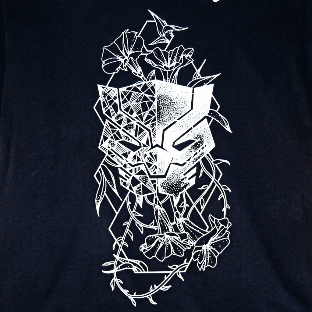 power-7-shop-เสื้อยืดการ์ตูน-ลาย-มาร์เวล-black-panther-ลิขสิทธ์แท้-marvel-comics-t-shirts-mvx-182