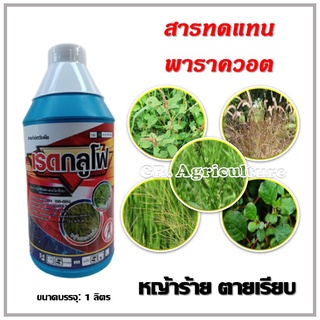 กลูโฟซิเนต-แอมโมเนียม  สารทดแทน เผาไหม้ 💥เรดกูลโฟ💥 กลูโฟซิเนต 🔥ยาฆ่าหญ้า 🔥ยาฆ่าหญ้าเผาไหม้🔥 ขนาด 1 ลิตร