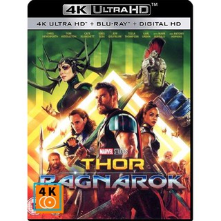 หนัง 4K UHD: Thor: Ragnarok (2017) ศึกอวสานเทพเจ้า แผ่น 4K จำนวน 1 แผ่น
