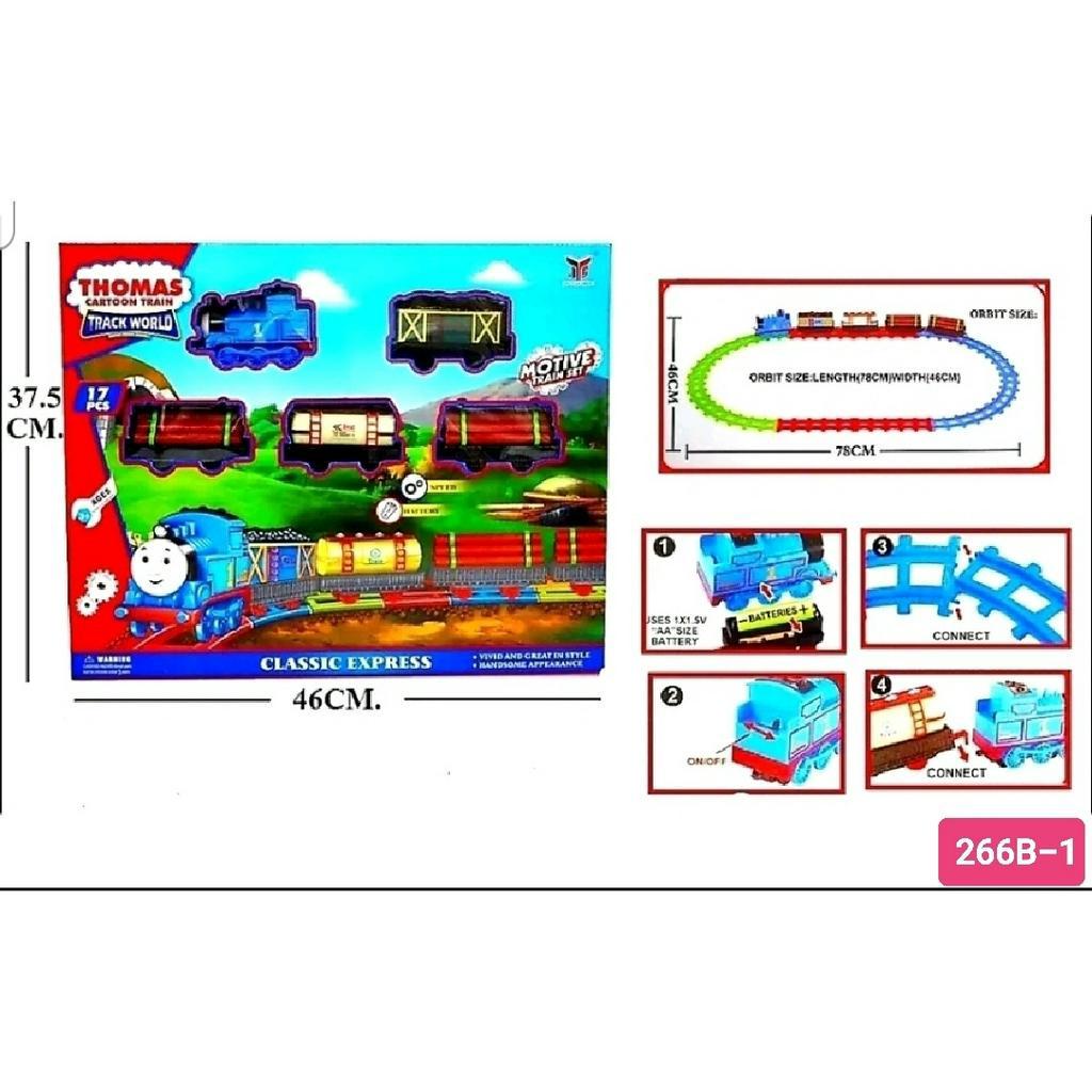 รถไฟ-รถไฟโทมัส-รถไฟthomas-รถไฟขบวนใหญ่-รถไฟวิ่งบนราง-มีไฟมีเสียง