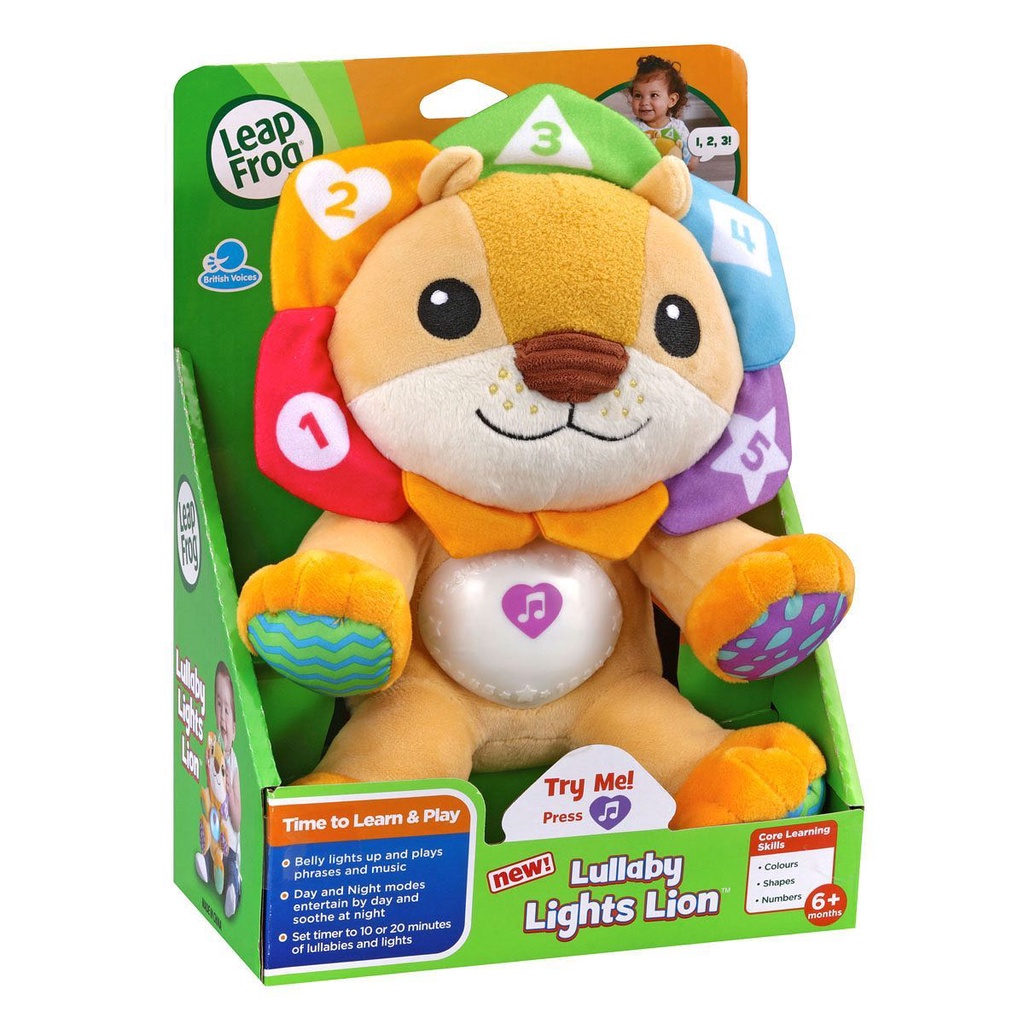 leap-frog-ตุ๊กตาสิงโตดนตรี-lullaby-lights-lion-ตุ๊กตากล่อมนอน