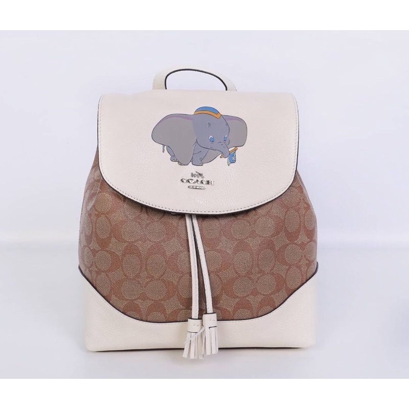 COACH ELLEE BACKPACK IN SIGNATURE CANVAS WITH DUMBO Shopee Thailand