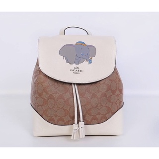 COACH ELLEE BACKPACK IN SIGNATURE CANVAS WITH DUMBO