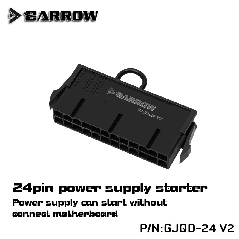 ภาพสินค้าBarrow 24pin power supply starter (24 พินสตาร์ท psu สำหรับเทสระบบ) จากร้าน playcooling บน Shopee ภาพที่ 3