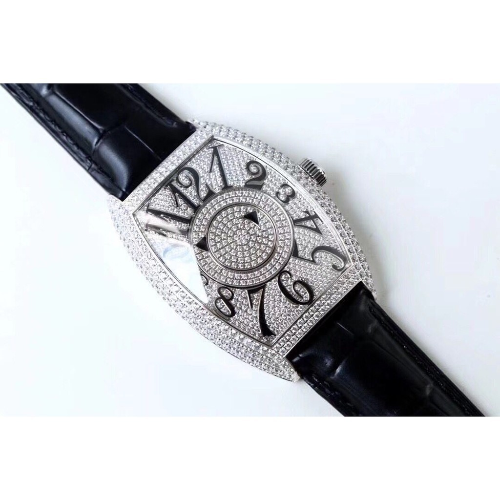 franckmuller-frank-muller-ผู้หญิงเพชรเต็มนาฬิกาจุด-gypsophila