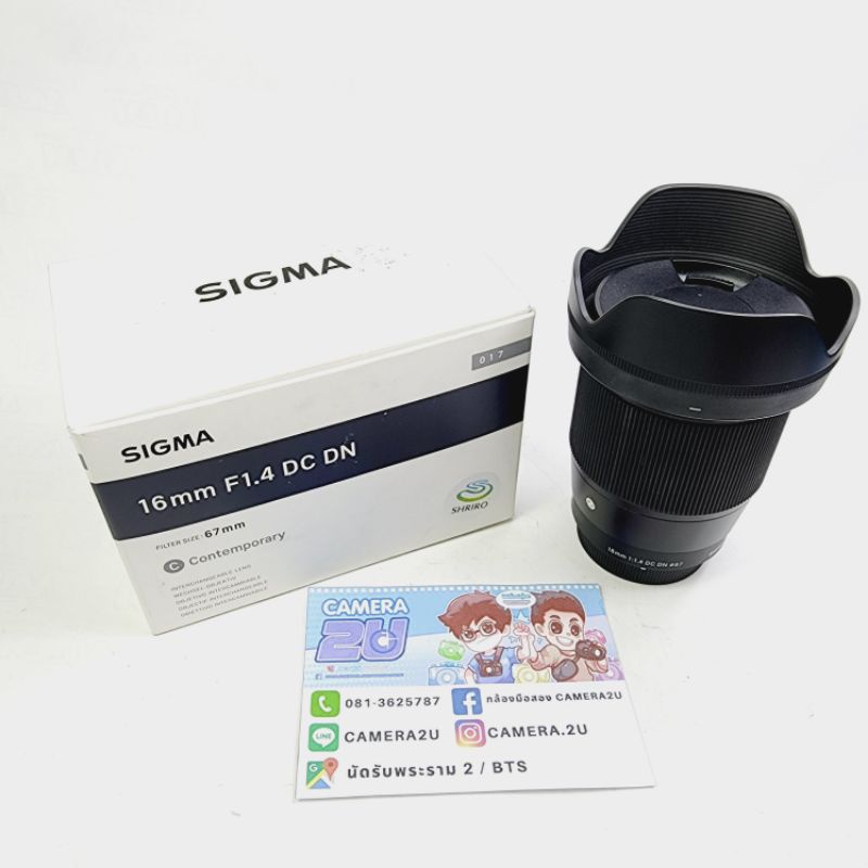 เลนส์-sigma-16mm-f1-4-for-olympus-panasonic