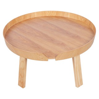 โต๊ะกลาง FURDINI BARUA XH-9002 สีธรรมชาติ โต๊ะกลางส่วน TOP ผลิตจากไม้อัดซึ่งมีความทนทานกว่าไม้ทั่วไป มาพร้อมลวดลายไม้ธรร