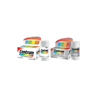 โปรโมชั่น : DUO PACK CENTRUM DIETARY SUPPLEMENT 30TABS  CENTRUM SILVER 50 DIETARY SUPPLEMENT 30TABS เซนทรัม ผลิตภัณฑ์เสริมอาหาร วิตามินรวม สำหรับทุกคน 30 เม็ด และเซนทรัม ซิวเวอร์ 50 ผลิตภัณฑ์เสริมอาหาร สูตรสำหรับผู้ที่มีอายุ 50 ปีขึ้นไป 30 เม็ด