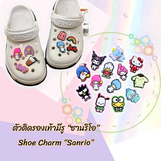 ภาพหน้าปกสินค้าJBCT ❤️👠🌈Shoe charm “Sanrio”👠🌈 ตัวติดรองเท้ามีรู “ซานริโอ” น่ารัก งานดี สีสวยสด ที่เกี่ยวข้อง