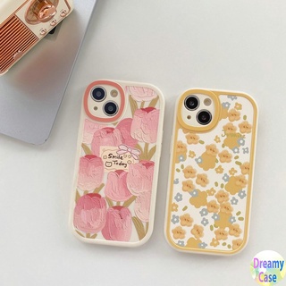 เคสโทรศัพท์มือถือ แบบนิ่ม ลายดอกทิวลิป และจัสมิน สําหรับ OPPO A98 A96 A95 A76 A74 A57 A55 A54 A53 A38 A33 A94 A93 A92 A91 A78 A77S A52 A31 A17 A16K A15S