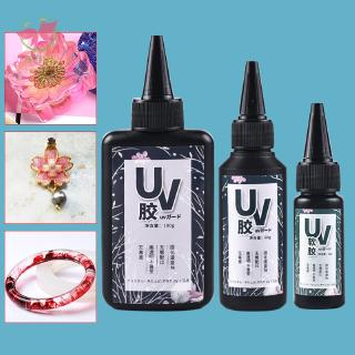 UV Resin Glue Ultraviolet Curing Solar Cure Sunlight Activated Hard DIY Quick Drying For Jewelry