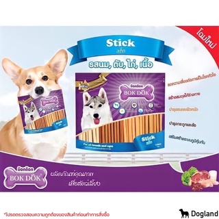 Bok Dok Chicken Stick 5" รวมรส นม/ตับ/ไก่/เนื้อ (1กิโล)