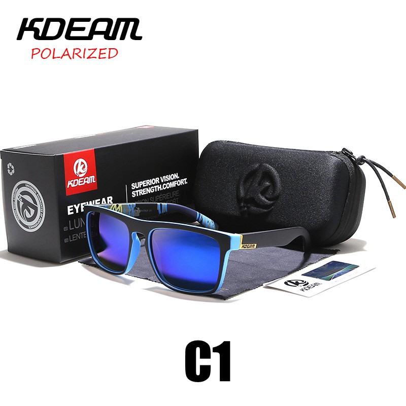 แว่นตากันแดด KDEAM SUNGLASSES THAILAND (KD156) ของแท้ แถมฟรี box set ...