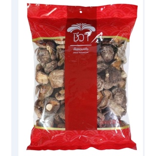 เห็ดหอมแห้ง ถุงแดง ตราชีวา เกรด A ขนาด 500 กรัม ขนาด 4-5 ซม. (Dried Shitake Mushroom Chiva 500 g.)