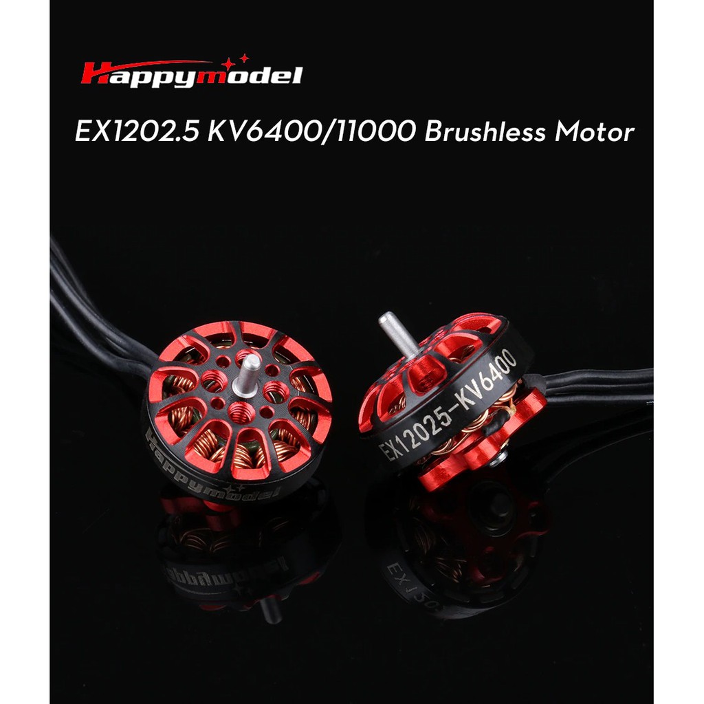 happymodel-crux3-อะไหล่-โดรน-fpv-racing-มอเตอร์-motor-ex1202-5-kv6400-11000kv-1-2s