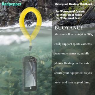 [Redpepper] Waterproof Floating Wristband Digital Camera Buoyancy Bracelet Yellow Buoyancy Wrist Strap Universal For Waterproof Case Cover