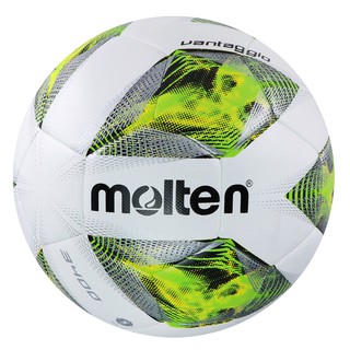 ภาพขนาดย่อของภาพหน้าปกสินค้าMOLTEN ฟุตบอลหนังเย็บ Football Hybrid PU pk F5A3400-G (960) (แถมฟรี ตาข่ายใส่ลูกฟุตบอล +เข็มสูบลม+สูบมือ) จากร้าน sportlandwear บน Shopee