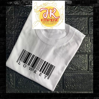เสื้อผู้ชายเท่ - ♝ ┇۞เสื้อเชิ้ตhk.empire_barcode_lowkey_minimalist_design_logo_tสําหรับผู้ชาย