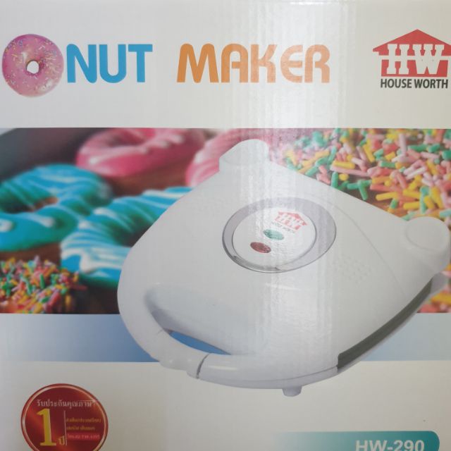 ส่งฟรี-house-worth-เครื่องทำโดนัท-donut-maker-hw-290