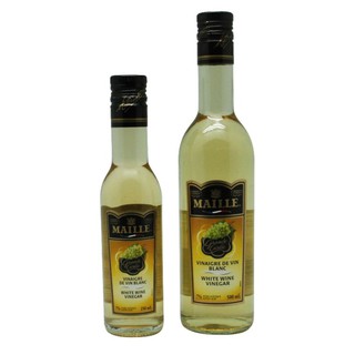 MAILLE White Wine Vinegar ไวท์ไวน์ เวเนก้าแท้ นำเข้าจากประเทศฝรั่งเศส (ให้เลือก2ขนาด)