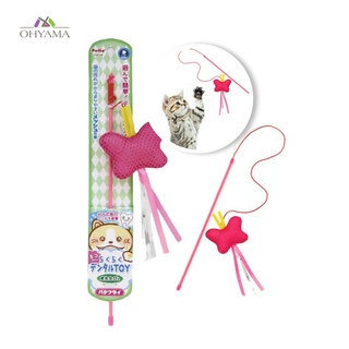 ภาพขนาดย่อของภาพหน้าปกสินค้าPETIO CAT TOY FLUFFY FEATHER WAND ไม้ตกแมว ของเล่นแมว มีหลายแบบให้เลือก จากร้าน siamohyama_officialshop บน Shopee ภาพที่ 3