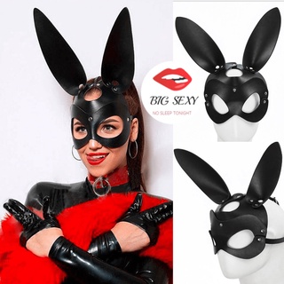 หน้ากากฮาโลวีน หน้ากากบันนี่ แบบคอสเพลย์หูกระต่าย bunny maskพร้อมส่งจากไทย S-829