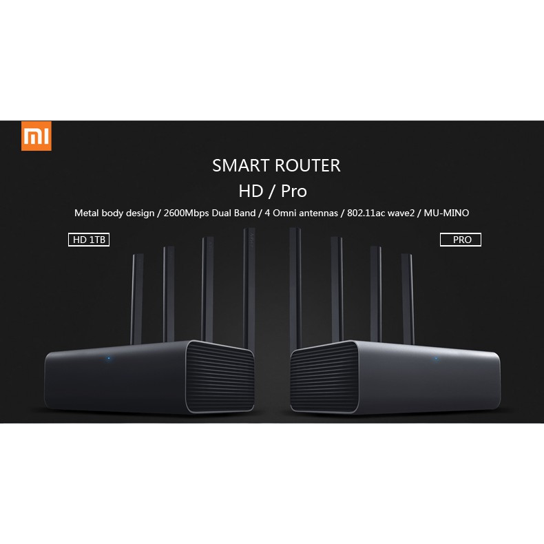 Xiaomi Mi Wireless R3P Router Pro AC2600 2.4G/5GHz สีเงินดำ | Shopee ...