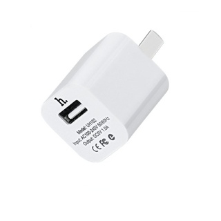 Hoco UH102 / UH101 หัวชาร์จ 5V/1A มาตรฐาน เสถียร ใช้ได้กับทุกอุปกรณ์ โทรศัพท์/กล้องวงจรปิด/เครื่องวัดอุณหภูมิ
